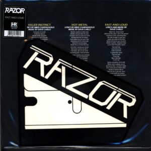 Razor-Fast and Loud Shaped Disc-12 Vinyl