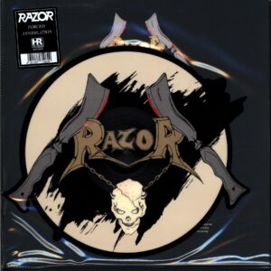 Razor-Forced Annihilation - Going Under Shaped Disc-10 Vinyl