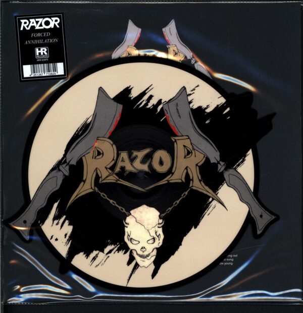 Razor-Forced Annihilation - Going Under Shaped Disc-10 Vinyl