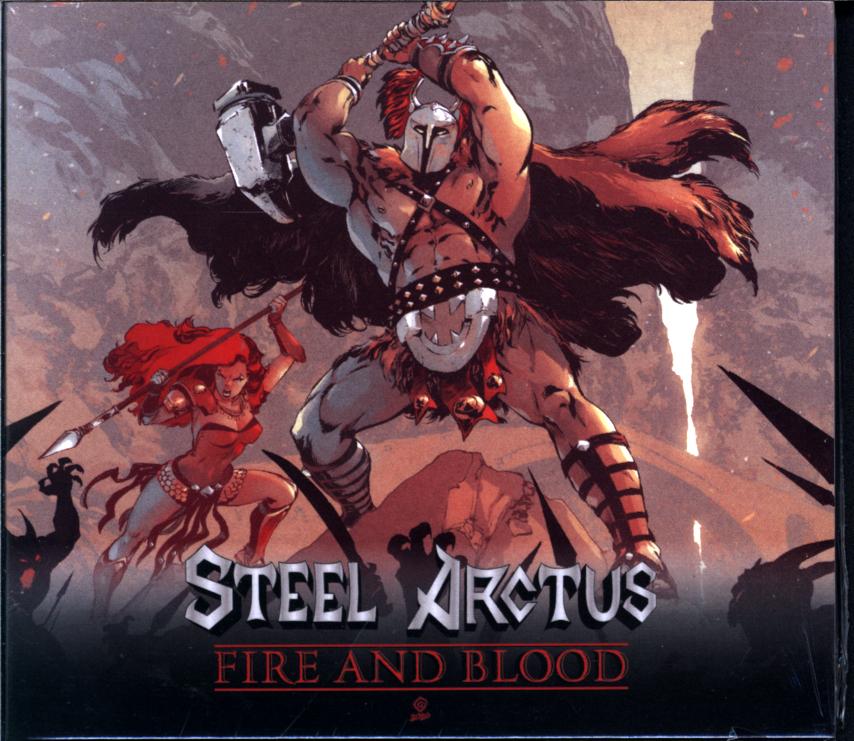 Steel Arctus-Fire And Blood-CD