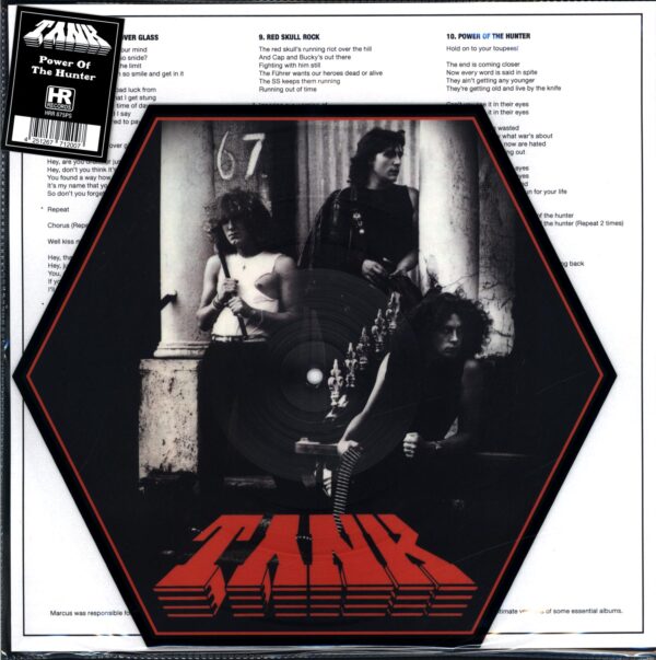 Tank-Power Of The Hunter Shaped Disc-12 Vinyl