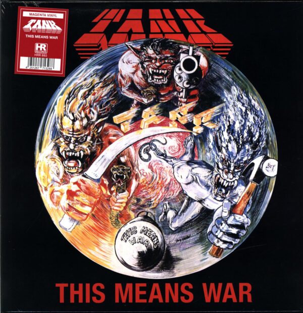 Tank-This Means War RE 2023 magenta-LP Vinyl