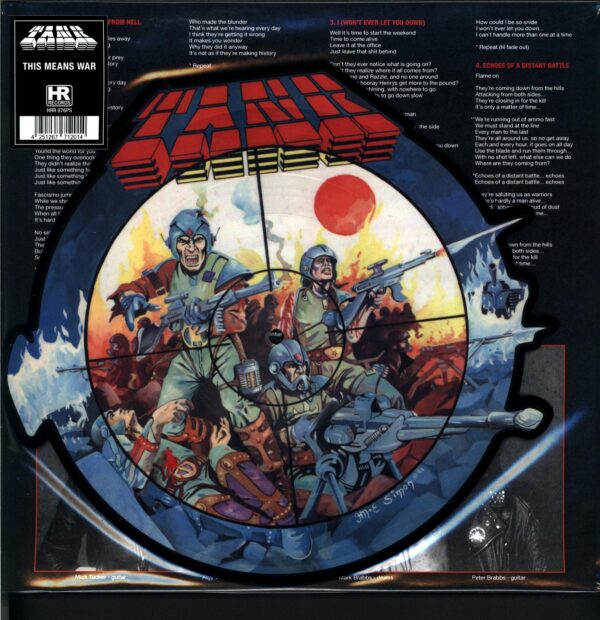 Tank-This Means War Shaped Disc-12 Vinyl