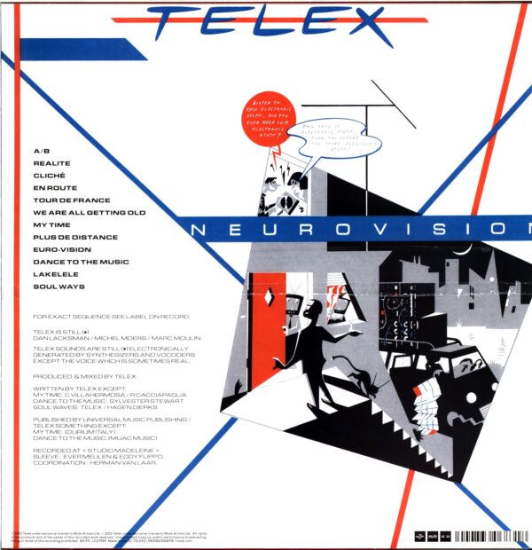 Telex-Neurovision-LP Vinyl 2023 reissue