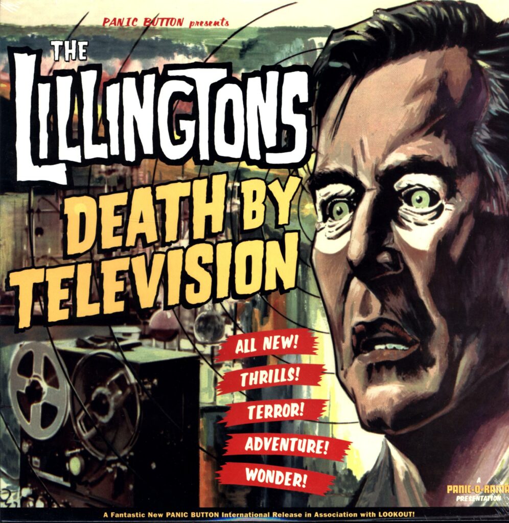 The Lillingtons-Death By Television-LP Vinyl 1999 sealed