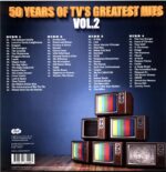 Various-50 Years Of TV's Greatest Hits - Vol. 2-LP Vinyl