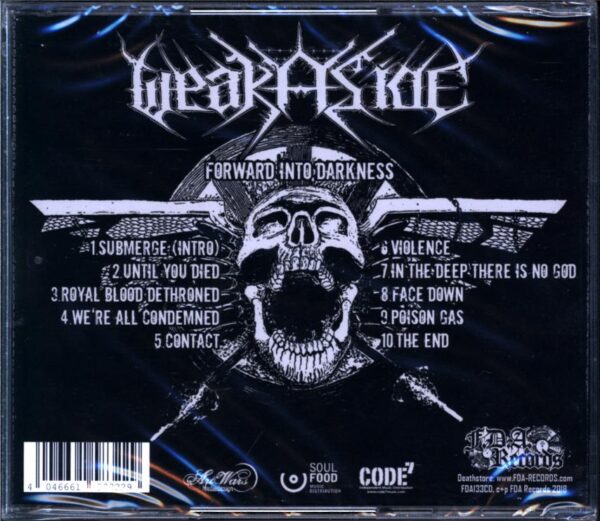 Weak Aside-Forward Into Darkness-CD