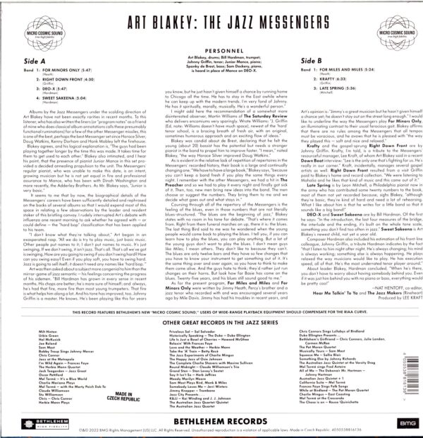 Art Blakey and The Jazz Messengers-Hard Drive-LP Vinyl