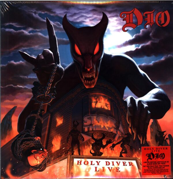 Dio-Holy Diver Live-LP Vinyl