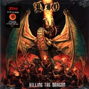 Dio-Killing The Dragon-red orange LP Vinyl