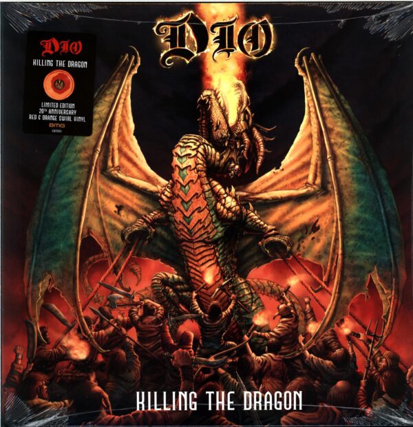 Dio-Killing The Dragon-red orange LP Vinyl