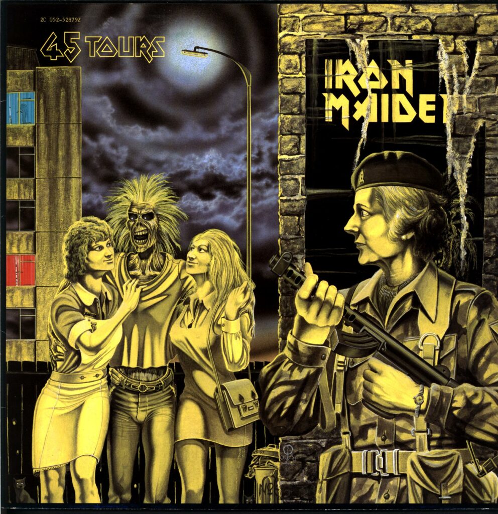 Iron Maiden-Women In Uniform France 1980-12 Vinyl