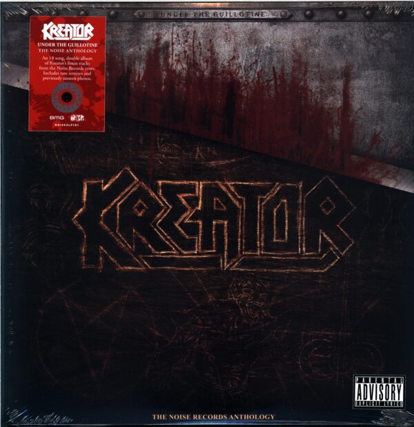 Kreator-Under The Guillotine - The Noise Records Anthology-LP Vinyl grey-red splatter