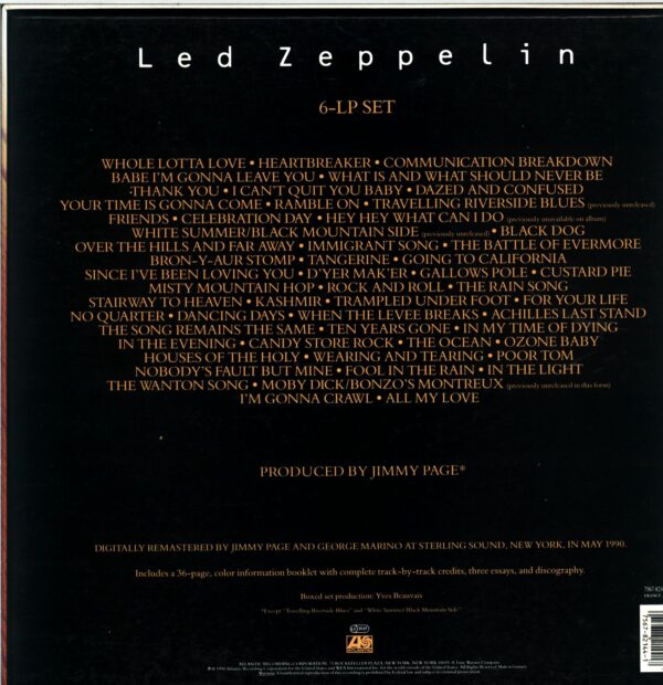 Led Zeppelin-Led Zeppelin (6-LP Set)-LP Vinyl
