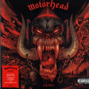 Motörhead-Sacrifice-orange LP Vinyl