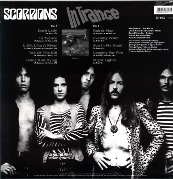 Scorpions-In Trance-clear LP Vinyl