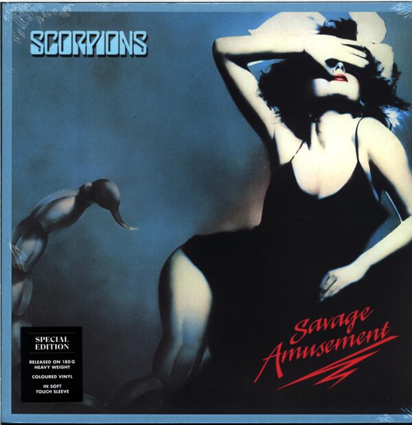 Scorpions-Savage Amusement-light blue LP Vinyl