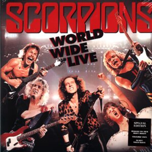 Scorpions-World Wide Live-orange LP Vinyl