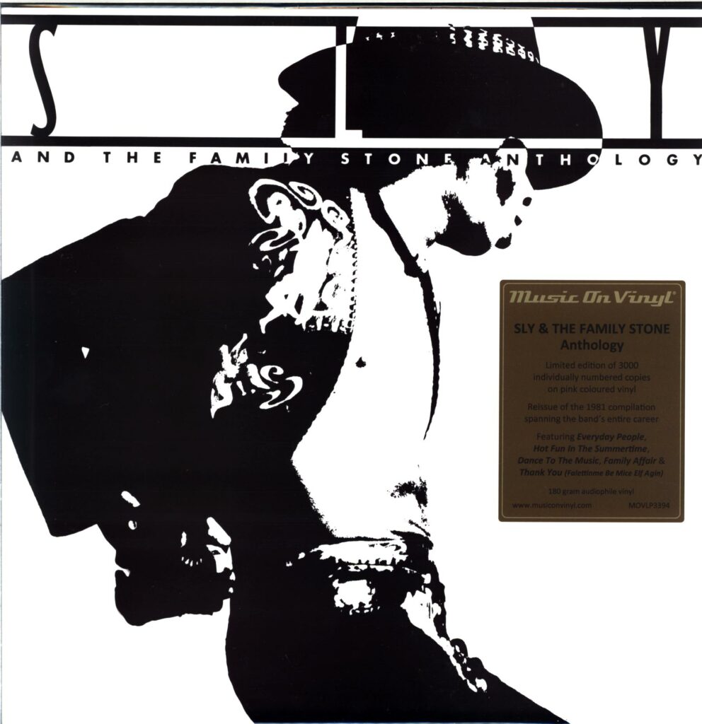 Sly And The Family Stone-Anthology-LP Vinyl pink reissue