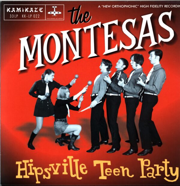 The Montesas-Hipsville Teen Party-red LP Vinyl