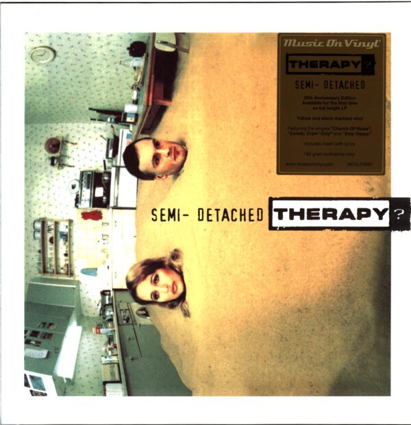 Therapy-Semi-Detached-LP Vinyl 2023 yellow-black