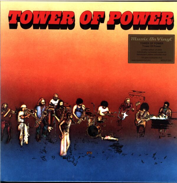 Tower Of Power-Tower Of Power-LP Vinyl 2023 yellow