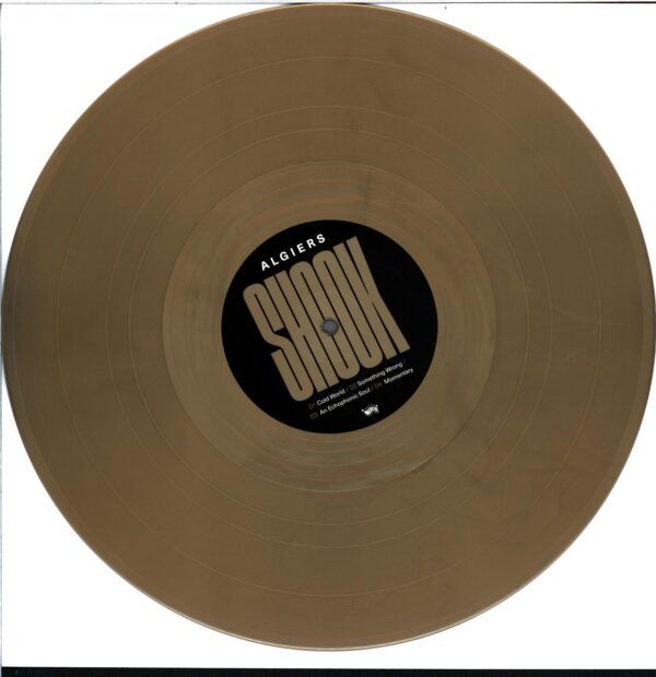 Algiers-Shook-gold LP Vinyl