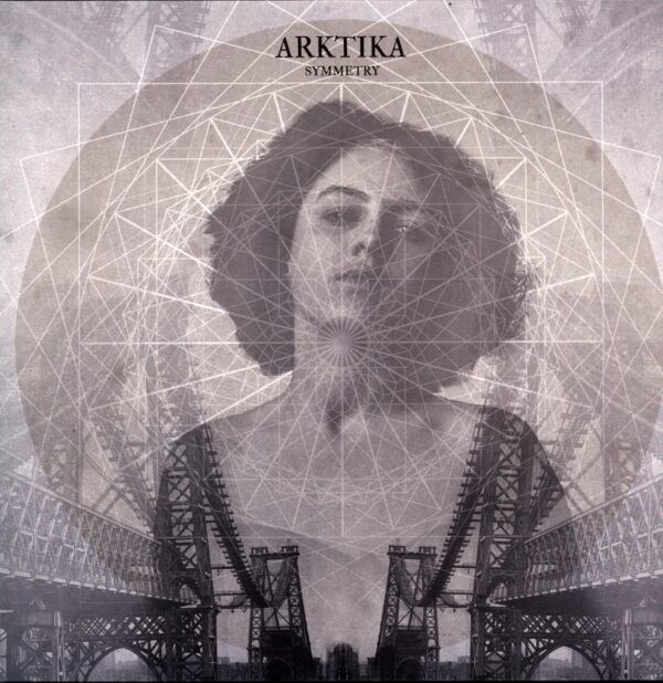 Arktika-Symmetry clear white split-LP Vinyl