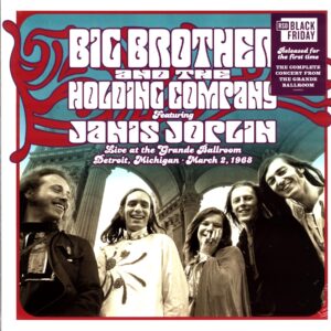 Big Brother and The Holding Company-Live At The Grande Ballroom Detroit Michigan March 2 1968-LP Vinyl