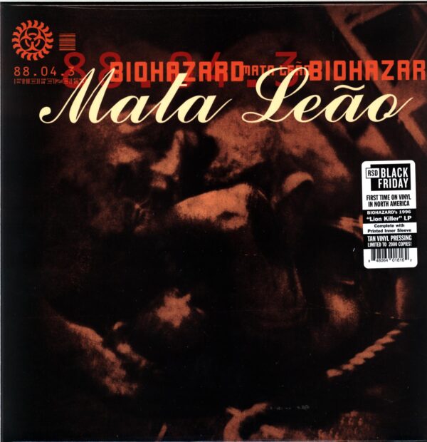 Biohazard-Mata Leão-RSD Black Friday 2024 LP Vinyl