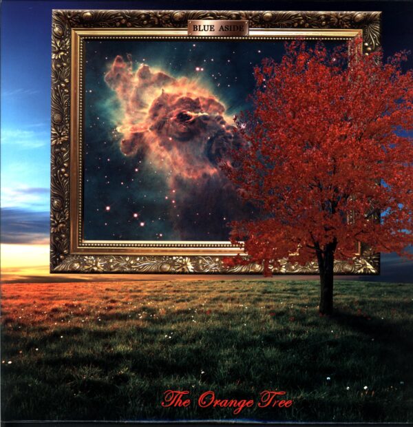 Blue Aside-The Orange Tree red orange marble-12 Vinyl