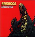 Bokassa-Crimson Riders-clear blue LP Vinyl