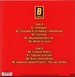 Bokassa-Crimson Riders-clear blue LP Vinyl