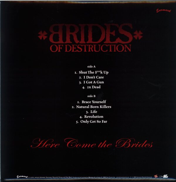 Brides Of Destruction-Here Come The Brides-LP Vinyl