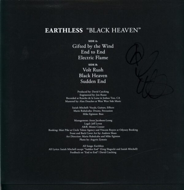 Earthless-Black Heaven signed-LP Vinyl