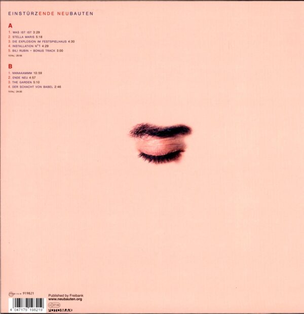 Einstürzende Neubauten-Ende Neu RE 2009-LP Vinyl