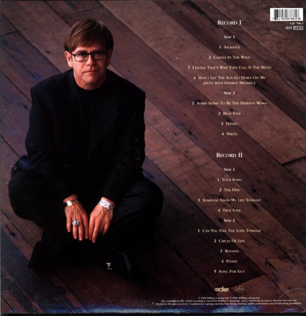 Elton John-Love Songs-LP Vinyl