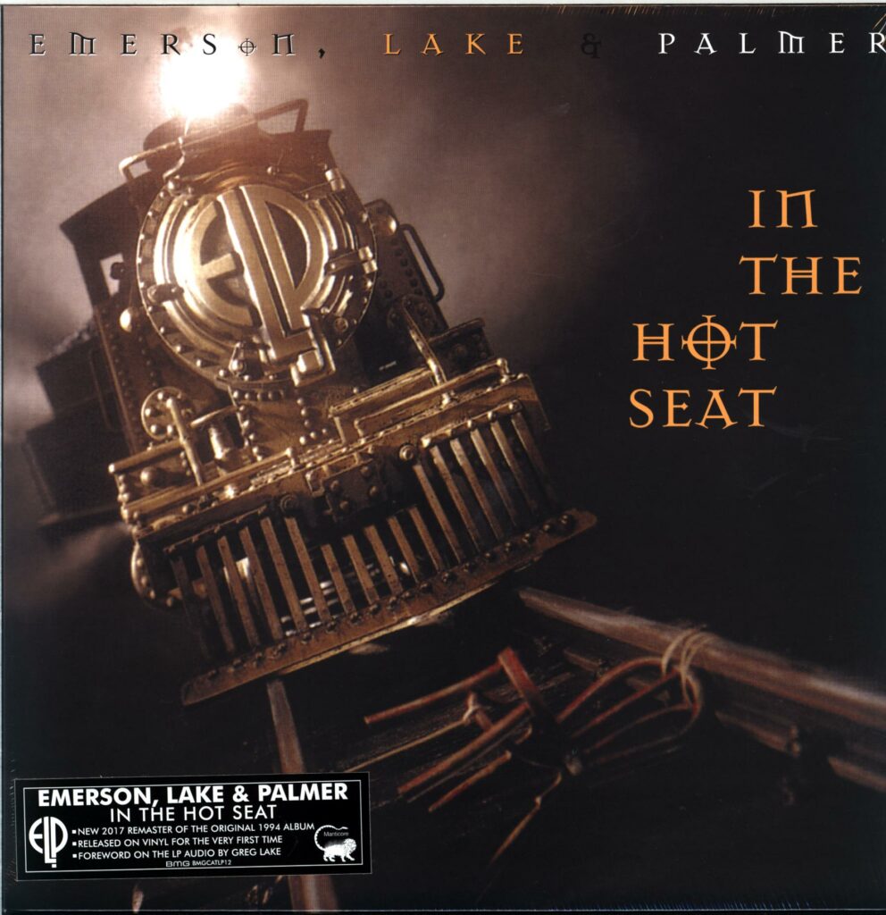 Emerson Lake and Palmer-In The Hot Seat-LP Vinyl