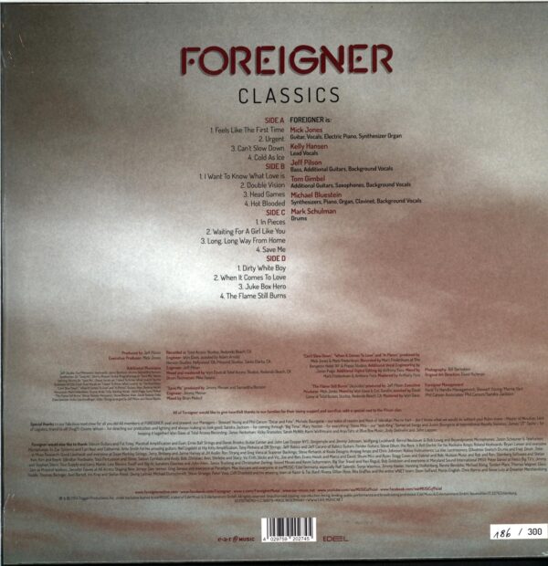 Foreigner Classics