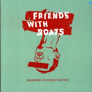 Friends With Boats-Bumper Sticker Poetry-turquoise marbled LP Vinyl