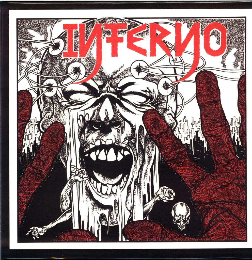 Inferno-Tod und Wahnsinn-LP Vinyl