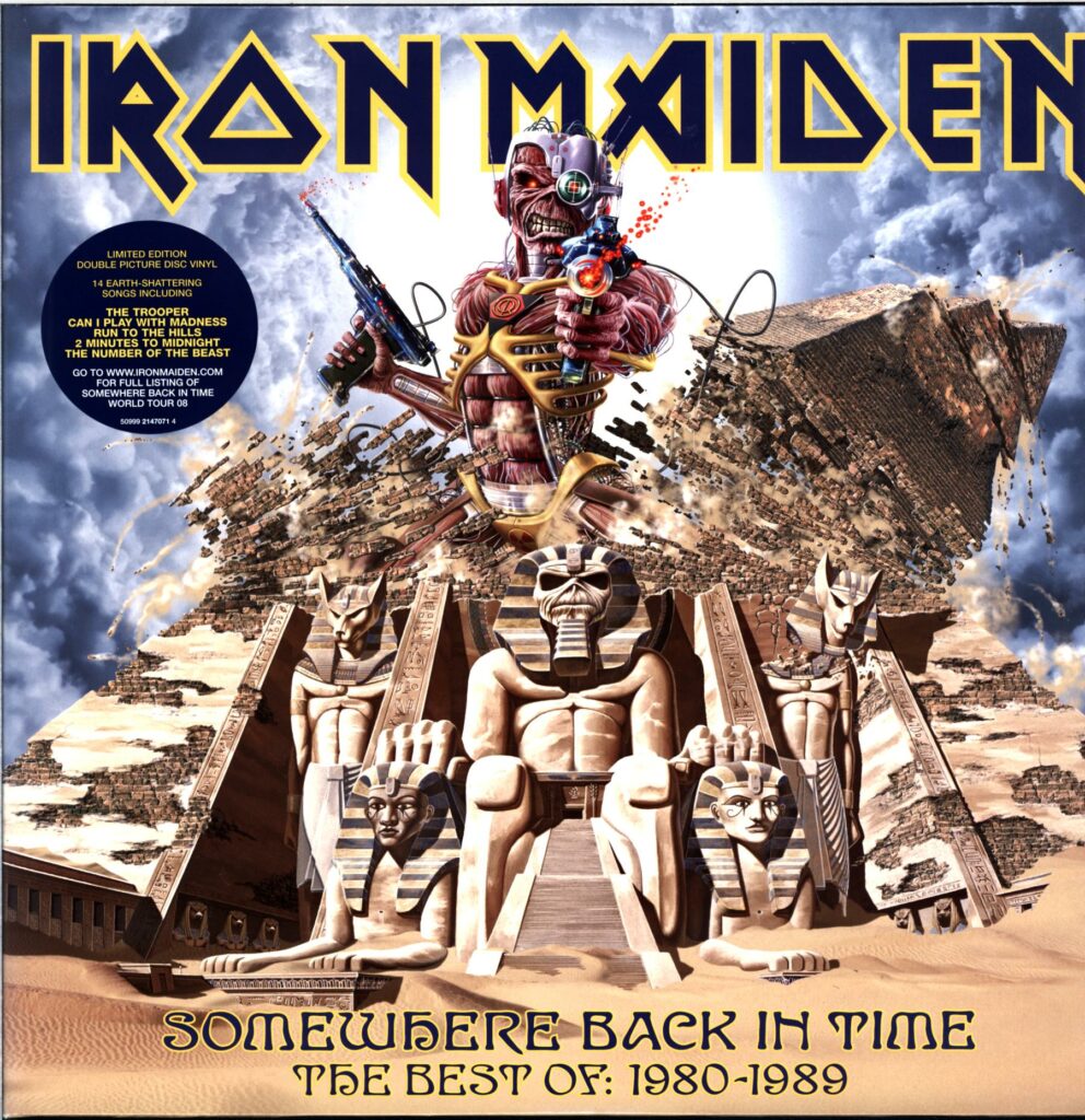 Iron Maiden-Somewhere Back In Time (The Best Of 1980-1989)-picture LP Vinyl