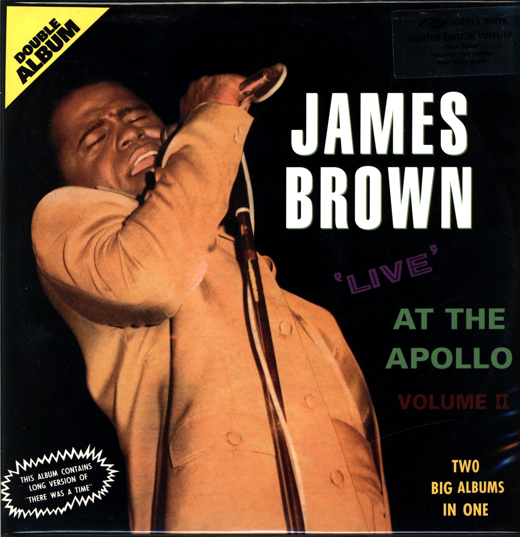 James Brown-Live At The Apollo Volume II Simply Vinyl reissue UK 2000-LP Vinyl-1 James Brown-Live At The Apollo Volume II Simply Vinyl reissue UK 2000-LP Vinyl