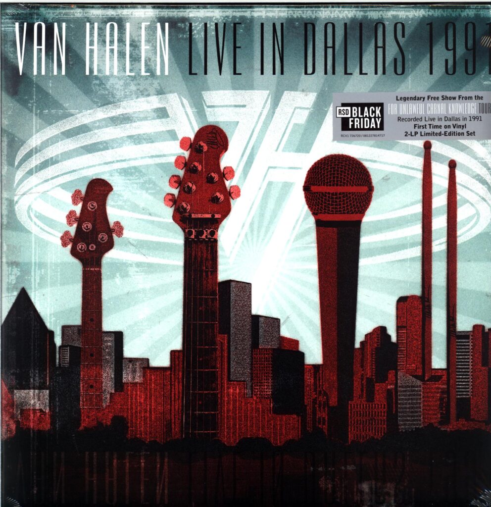 Van Halen-Live In Dallas 1991-LP Vinyl Black Friday RSD 2024
