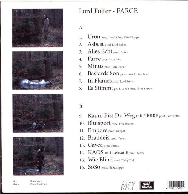 Lord Folter-Farce-LP Vinyl