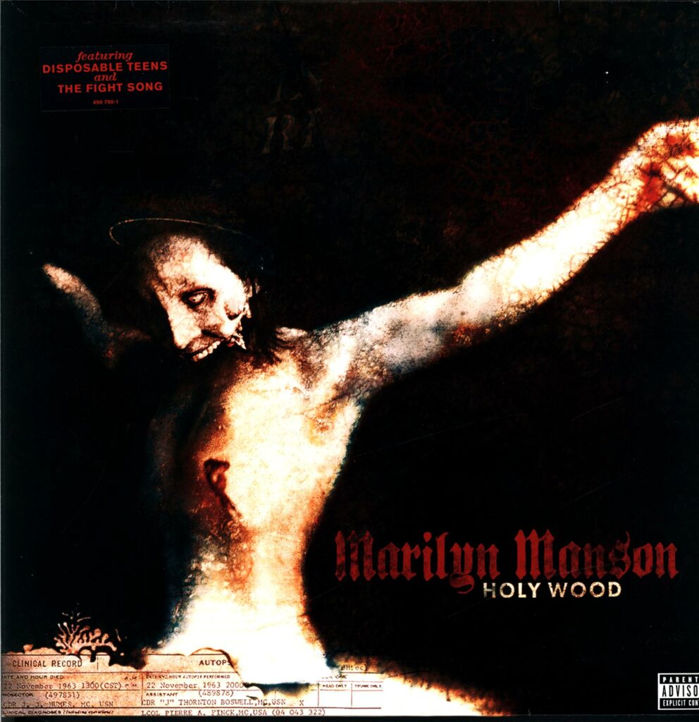Marilyn Manson-Holy Wood (In The Shadow Of The Valley Of Death)-LP Vinyl
