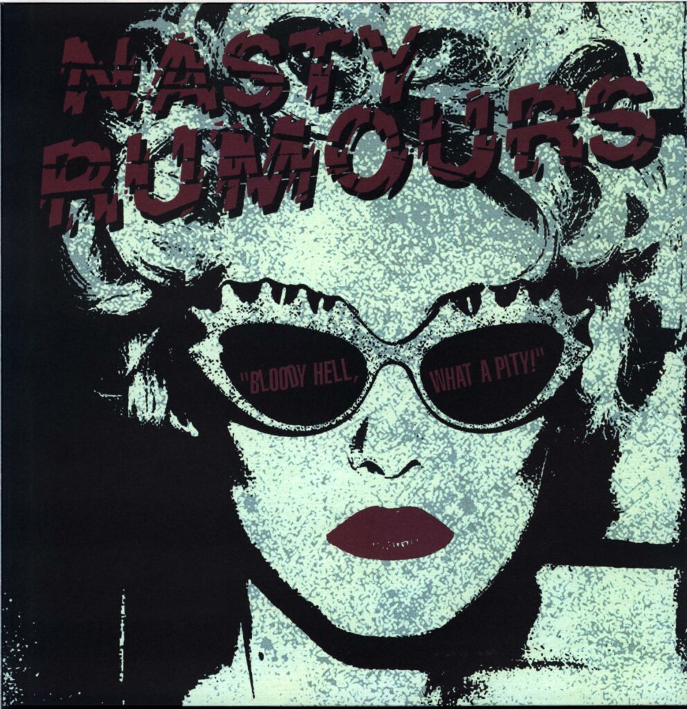 Nasty Rumours-Bloody Hell What A Pity!-red marbled LP Vinyl