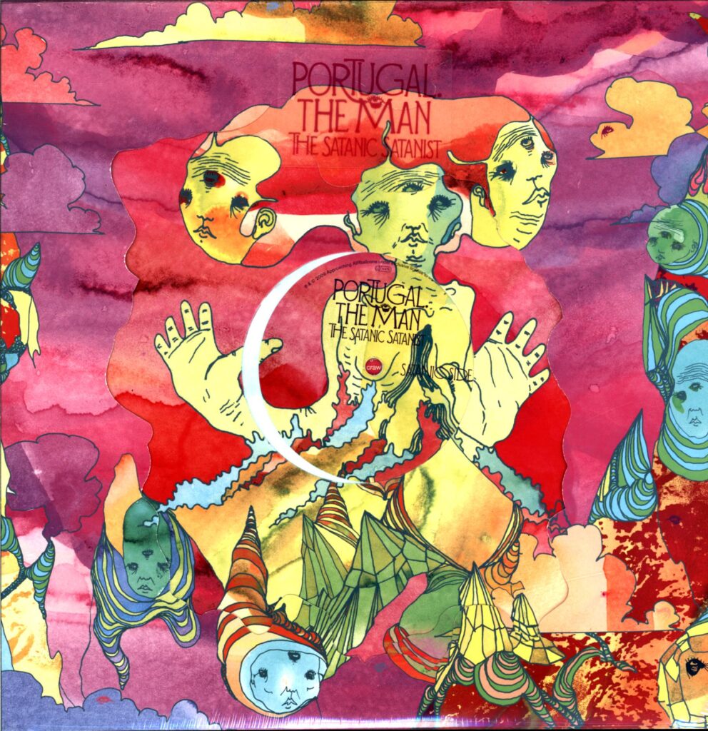 Portugal. The Man-The Satanic Satanist blue marbled-LP Vinyl