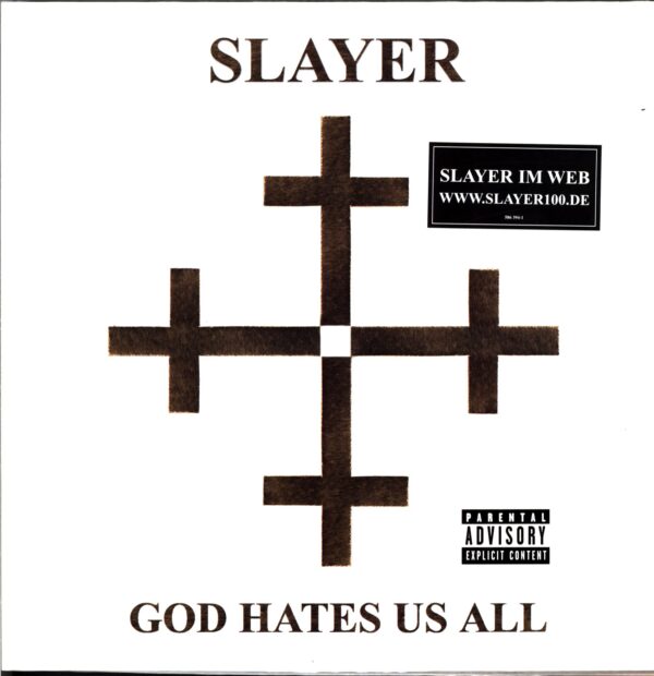 Slayer-God Hates Us All EU 2001-LP Vinyl