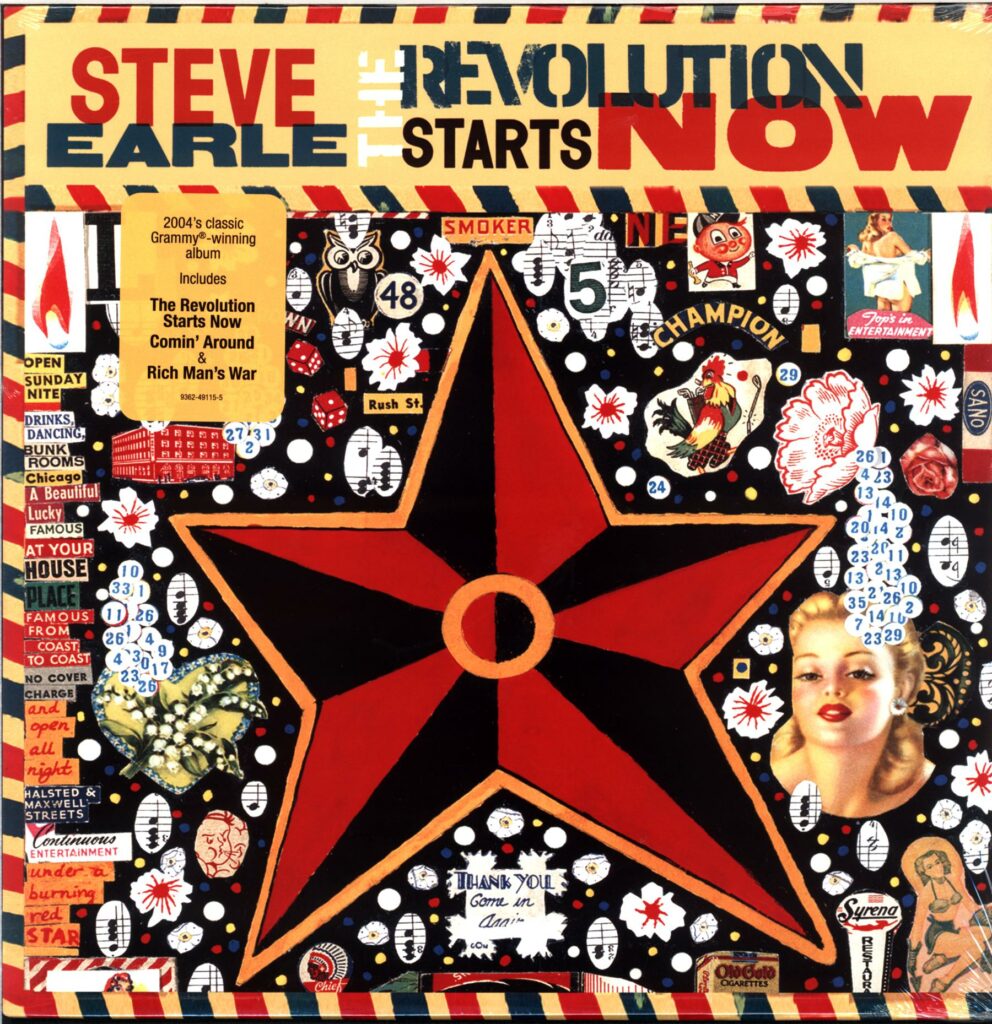Steve Earle-The Revolution Starts Now-LP Vinyl
